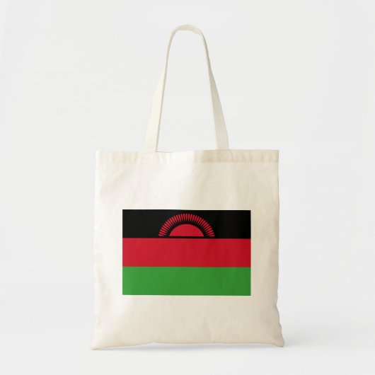 Malawi Flag Tote Bag (Voorkant)