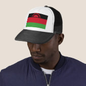 Malawi Flag Trucker Pet (In situ)