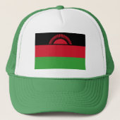 Malawi Flag Trucker Pet (Voorkant)