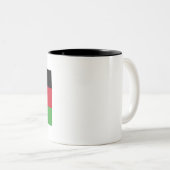 Malawi Flag Tweekleurige Koffiemok (Voorkant rechts)