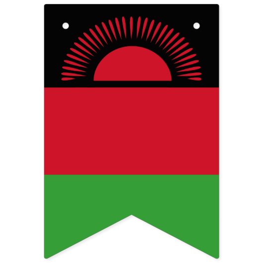 Malawi Flag Vlaggetjes (Tweede vlag)