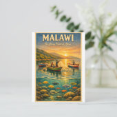 MALAWI – Het warme hart van Afrika Briefkaart (Staand voorkant)