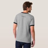 Malawi Kinder - Officiële Logo Ringer T-Shirt (Achterkant volledig)