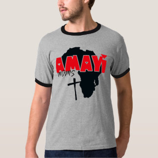 Malawi Kinder - Officiële Logo Ringer T-Shirt