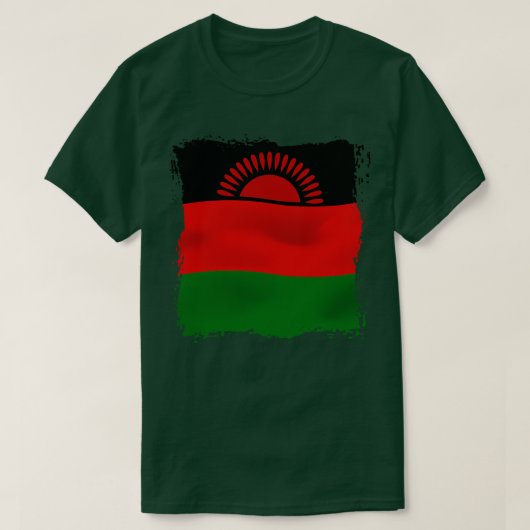 Malawi kunstwerk t-shirt (Design voorkant)