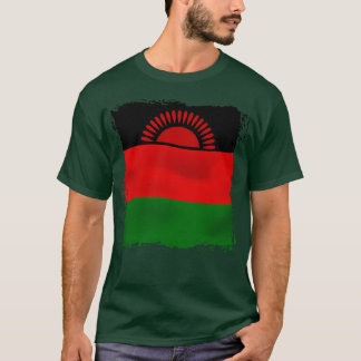 Malawi kunstwerk t-shirt