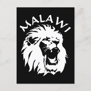 Malawi Lion Briefkaart