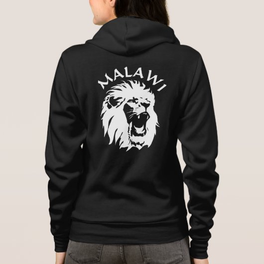 Malawi Lion Hoodie (Achterkant)