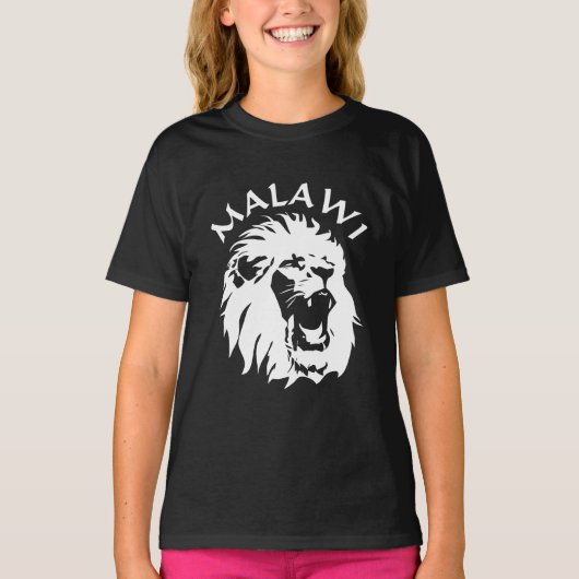 Malawi Lion T-shirt (Voorkant)
