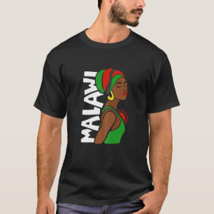Malawi Malawi Malawian VlaggenAfrikaans erfgoedeth T-shirt