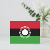 Malawi National Flag Briefkaart (Staand voorkant)