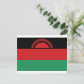 Malawi National Flag Briefkaart (Staand voorkant)