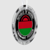 Malawi Round Emblem Ornament (voorkant)