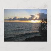 Malawi Sunrise Briefkaart (Voorkant)