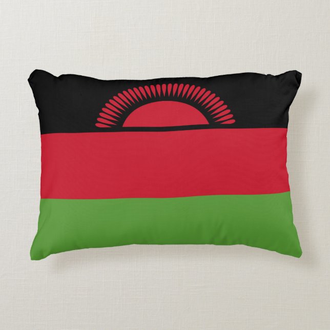 Malawi vlag accent kussen (Voorkant)