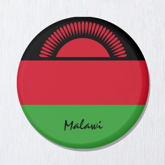 Malawi vlag & Afrikaans - sport- en sportfans Magneet