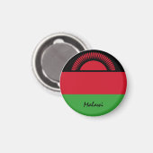 Malawi vlag & Afrikaans - sport- en sportfans Magneet (Voorkant / Achterkant)
