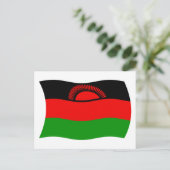 Malawi Vlag Ansichtkaart Briefkaart (Staand voorkant)