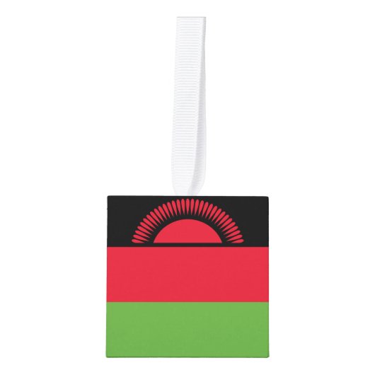 Malawi vlag decoratie (Voorkant)