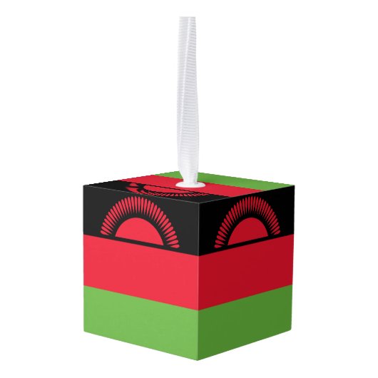 Malawi vlag decoratie (Achter hoekig)