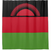 Malawi vlag douchegordijn (Voorkant)