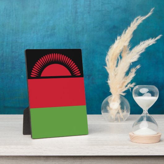 Malawi vlag fotoplaat (Zijkant)