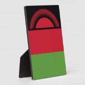 Malawi vlag fotoplaat (Zijkant)