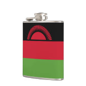 Malawi vlag heupfles (Links)