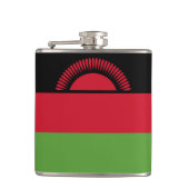 Malawi vlag heupfles (Voorkant)