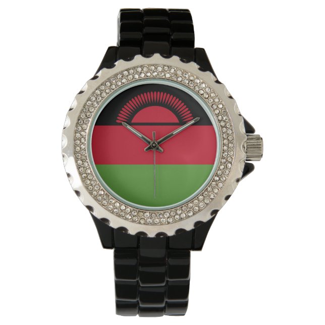 Malawi vlag horloge (Voorkant)