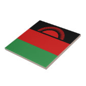 Malawi Vlag Keramische Tegel Tegeltje (Zijkant)