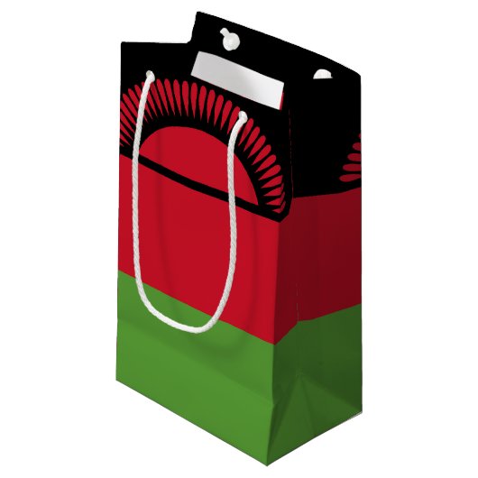 Malawi vlag klein cadeauzakje (Voorkant Gekanteld)