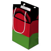 Malawi vlag klein cadeauzakje (Achterkant Gekanteld)