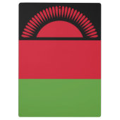 Malawi vlag klembord (Achterkant)