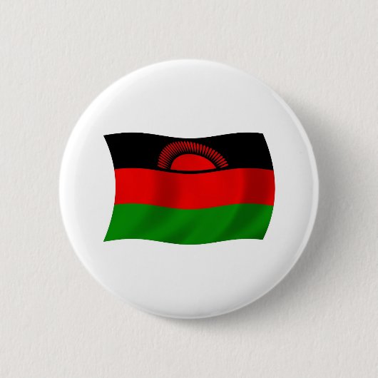 Malawi-vlag knop ronde button 5,7 cm (Voorkant)