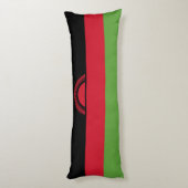 Malawi vlag lichaamskussen (Achterkant (Verticaal))