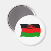 Malawi Vlag Magneet (Voorkant / Achterkant)