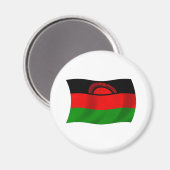 Malawi Vlag Magneet (Voorkant / Achterkant)