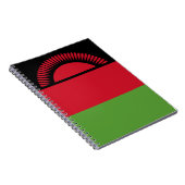 Malawi vlag notitieboek (Rechterzijde)