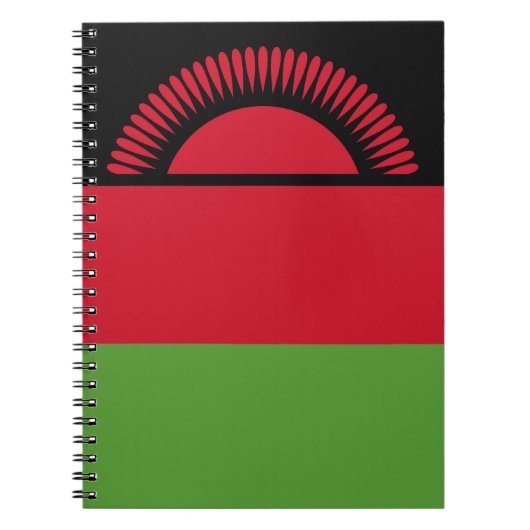 Malawi vlag notitieboek (Voorkant)