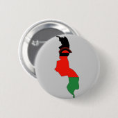 Malawi vlag ronde button 5,7 cm (Voorkant /achterkant)