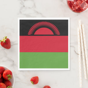 Malawi vlag servet