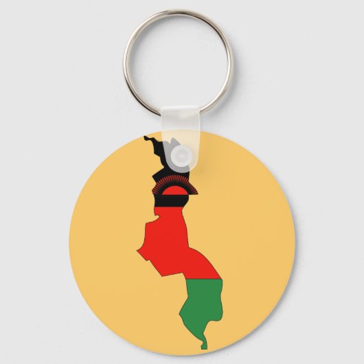 Malawi vlag sleutelhanger (Voorkant)