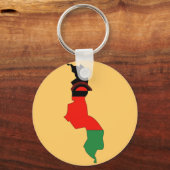 Malawi vlag sleutelhanger (Voorkant)