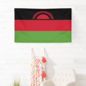 Malawi vlag spandoek (Insitu)