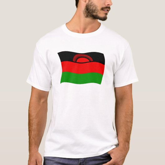 Malawi Vlag T-shirt (Voorkant)