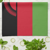 Malawi vlag theedoek (Gevouwen)
