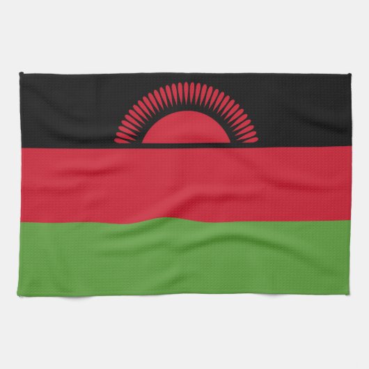 Malawi vlag theedoek (Horizontaal)