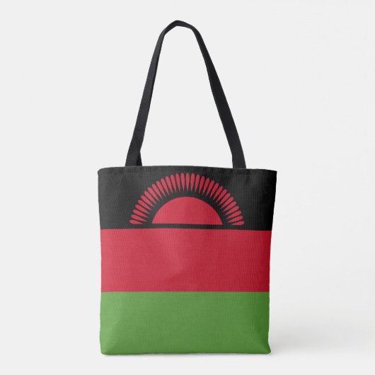 Malawi vlag tote bag (Achterkant)