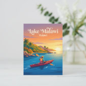Malawimeer Briefkaart (Staand voorkant)